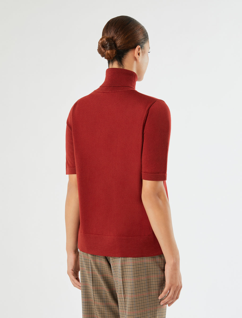 Marina Rinaldi wool polo-neck sweater for women