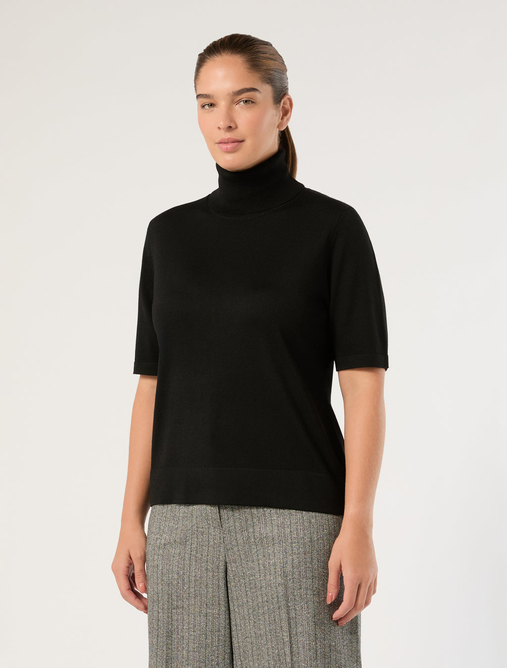 Marina Rinaldi wool polo-neck sweater for woman