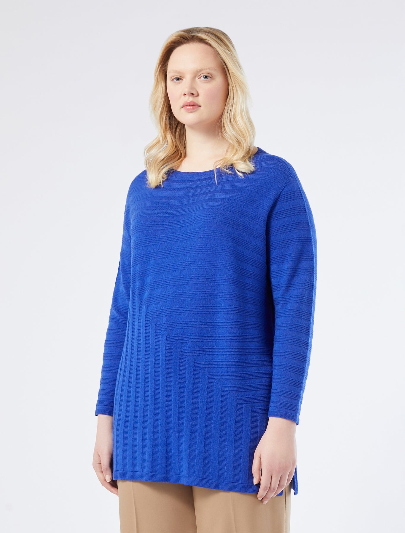 Oversized pure wool sweater