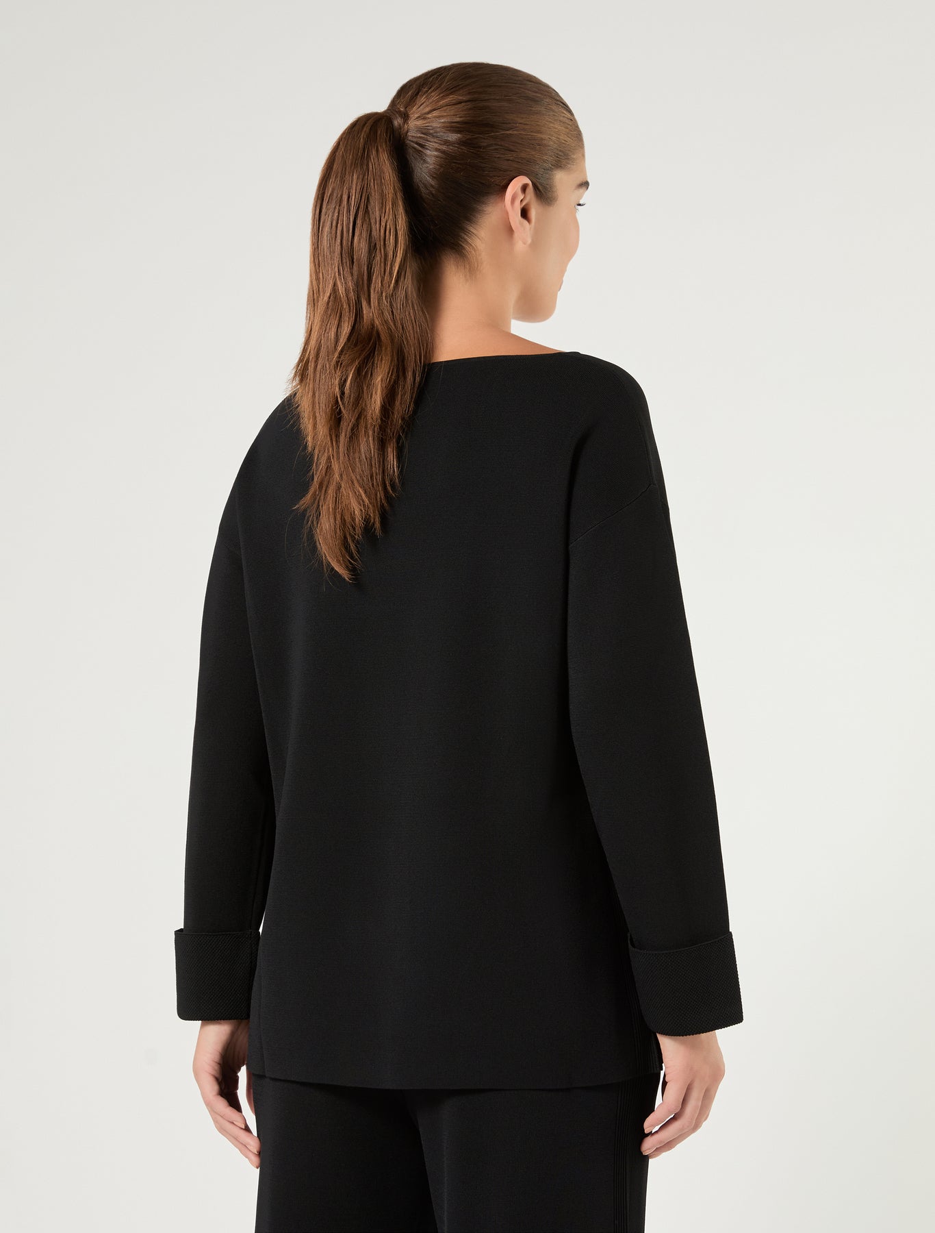 Marina Rinaldi matte viscose sweater for woman