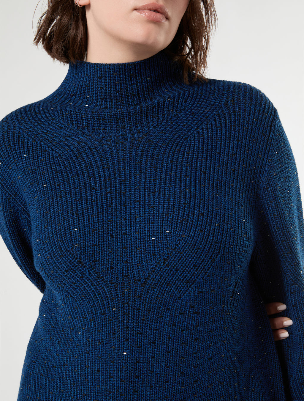 Marina Rinaldi rhinestone sweater for woman