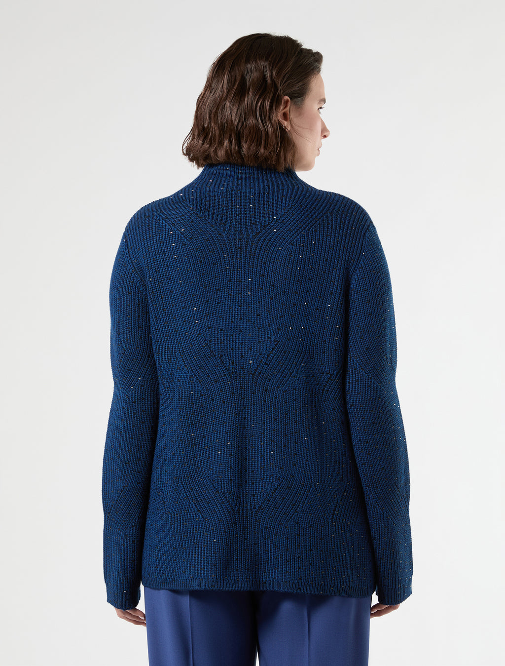 Marina Rinaldi rhinestone sweater for woman