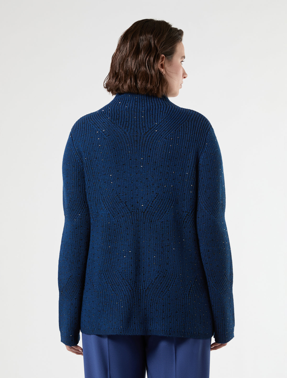 Marina Rinaldi rhinestone sweater for woman