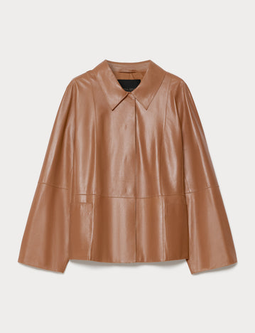 Nappa leather jacket