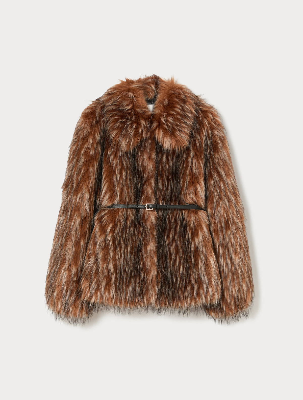 Marina Rinaldi fluffy-textured jacket for woman