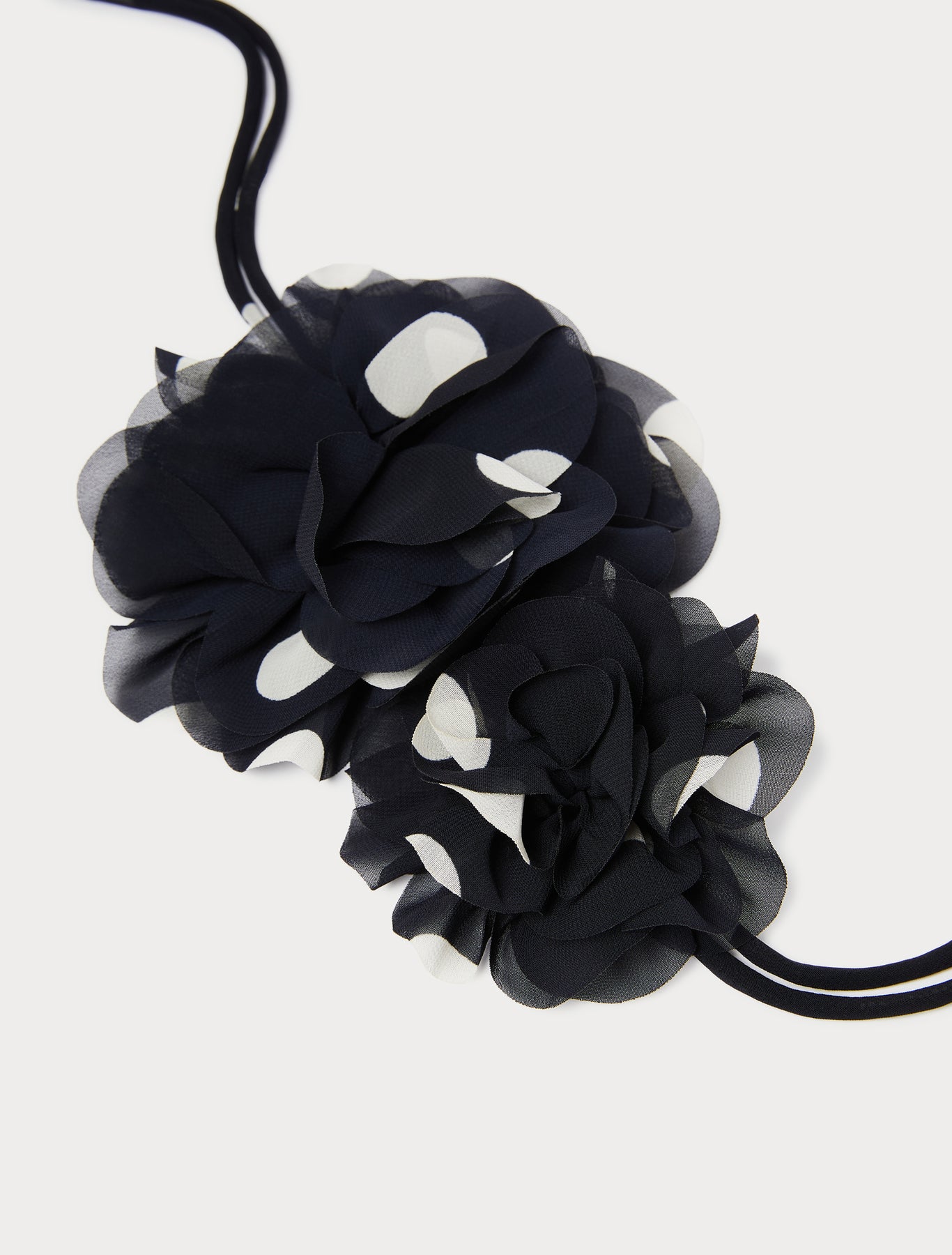 Georgette tubular belt