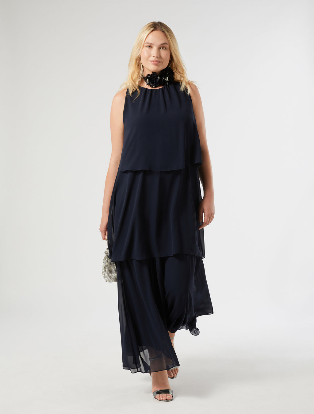 marina rinaldi georgette tubular belt for woman