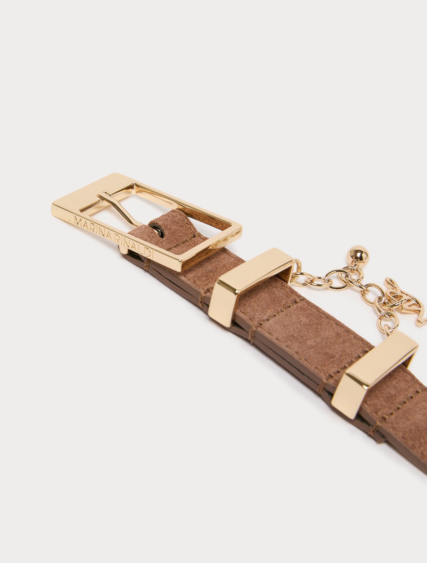 Marina Rinaldi suede belt for woman