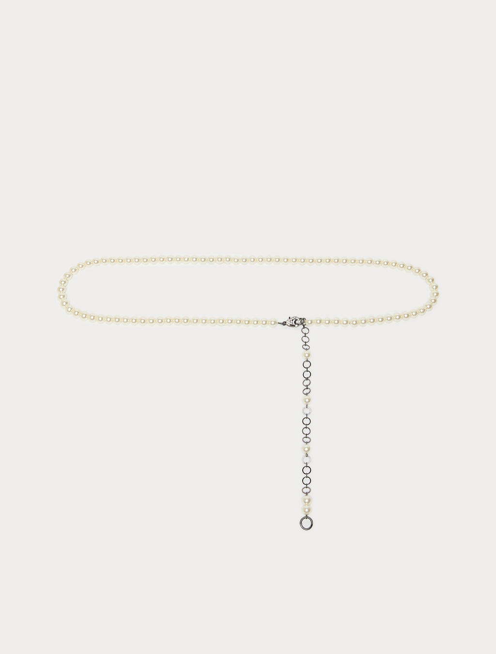Marina Rinaldi pearl-adorned belt for woman