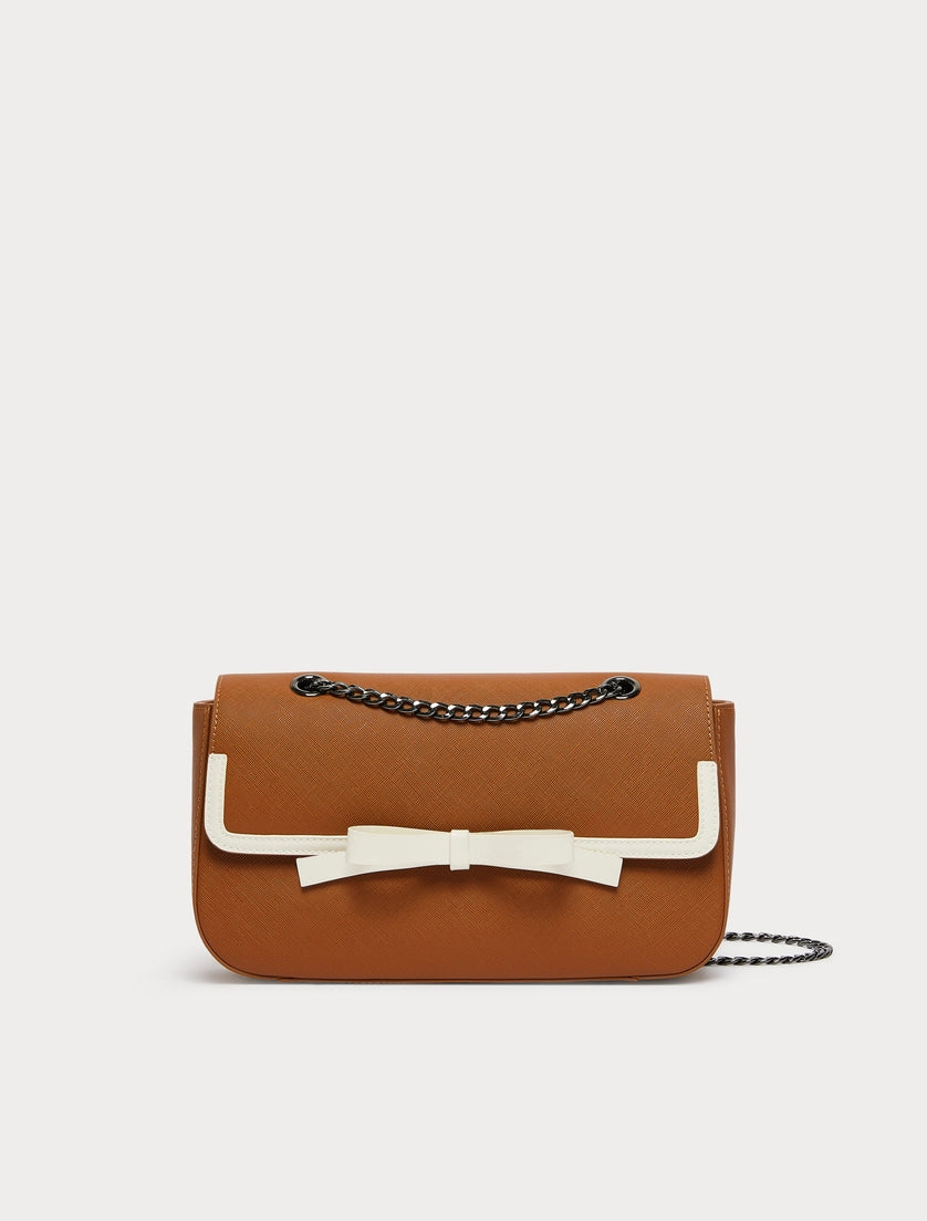 Bow-detail bag