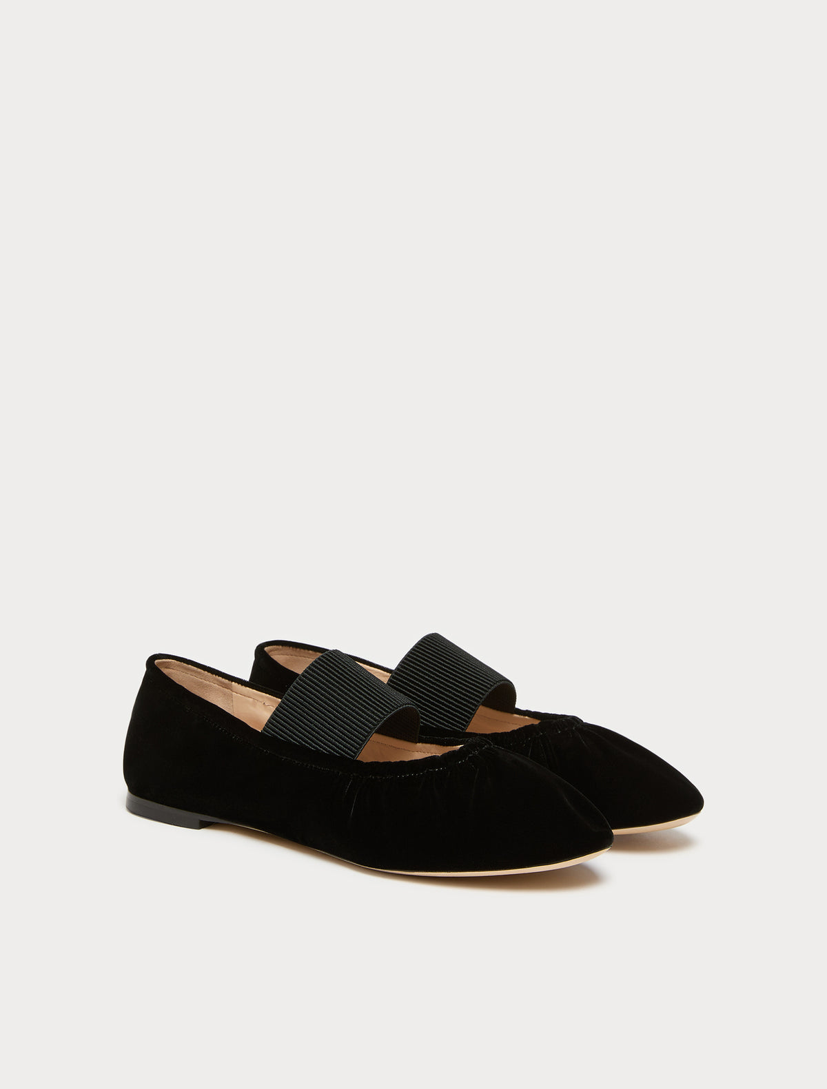 Marina Rinaldi velvet ballet flats for woman
