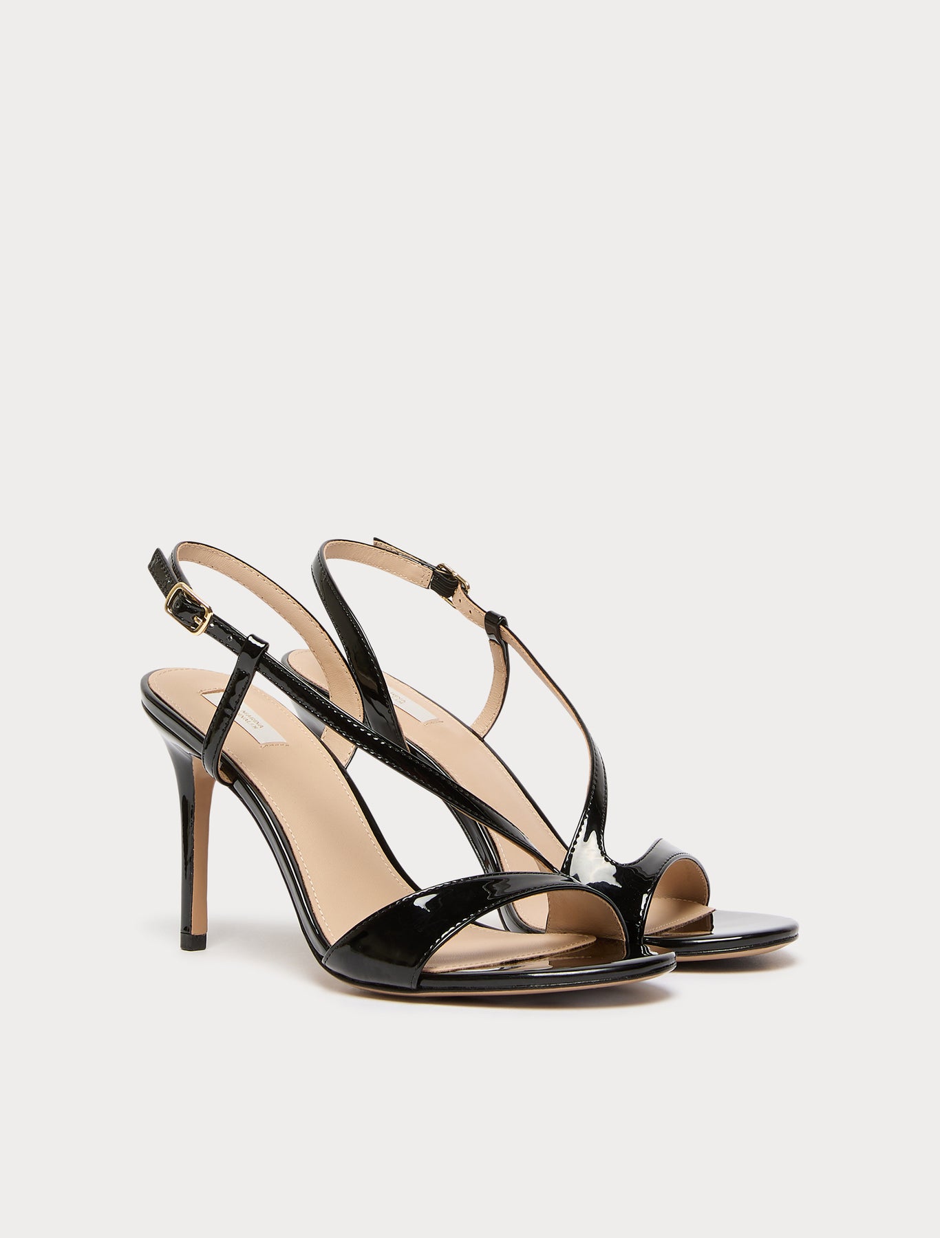 Marina Rinaldi mirror-look sandals for woman