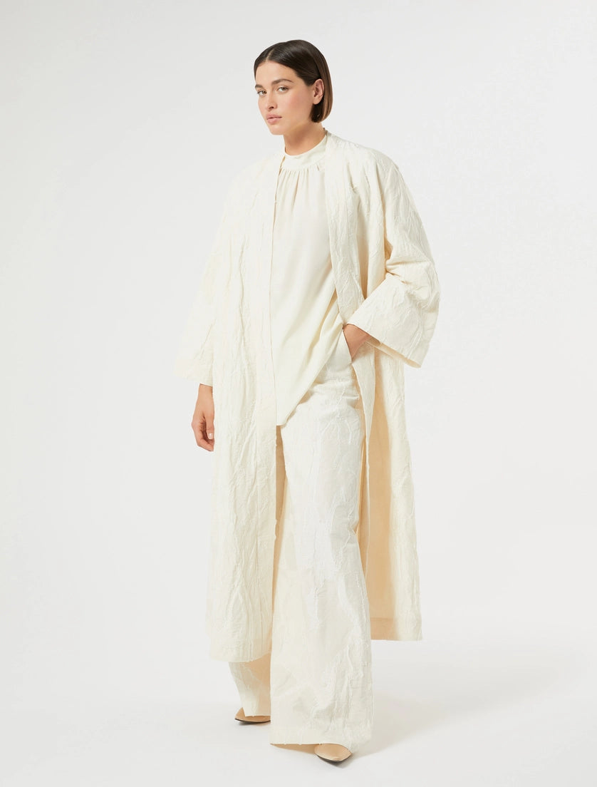 Silk crepe de chine stole