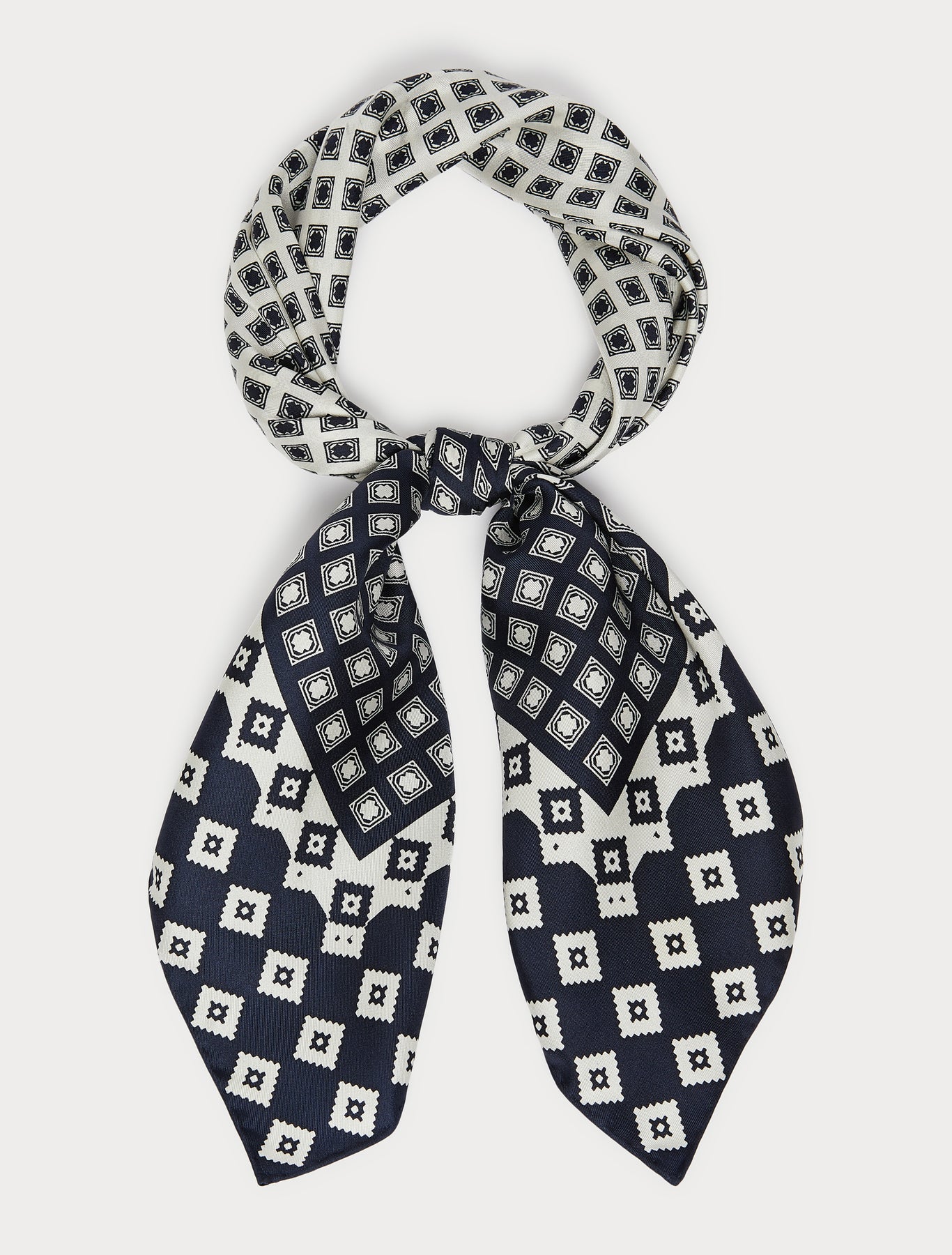 marina rinaldi silk twill scarf for woman