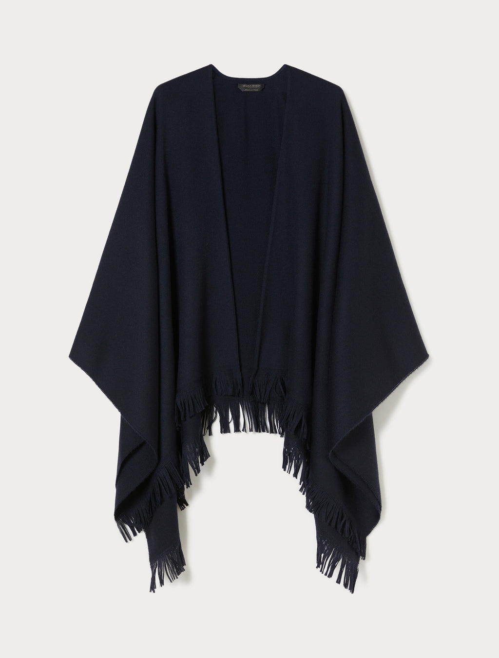Wool poncho