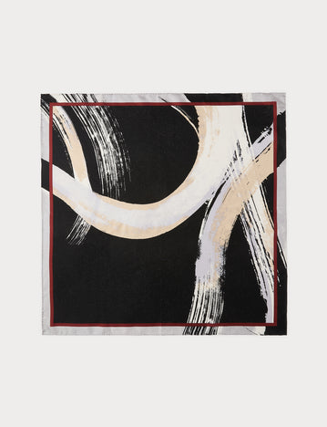 Marina Rinaldi silk twill scarf for woman