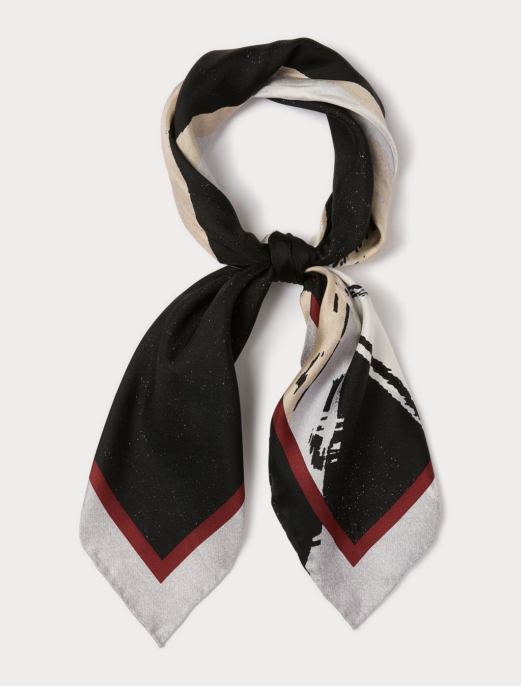 Marina Rinaldi silk twill scarf for woman