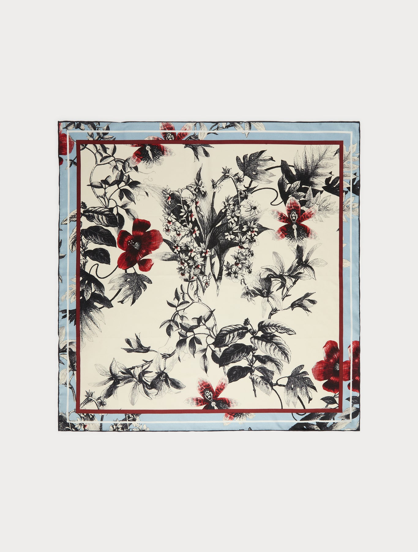 Marina Rinaldi silk twill scarf for woman