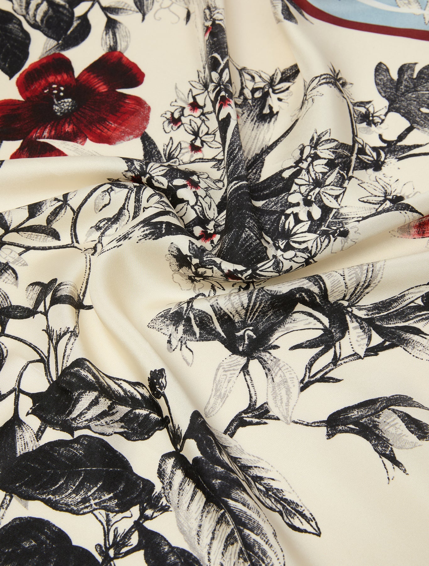 Marina Rinaldi silk twill scarf for woman