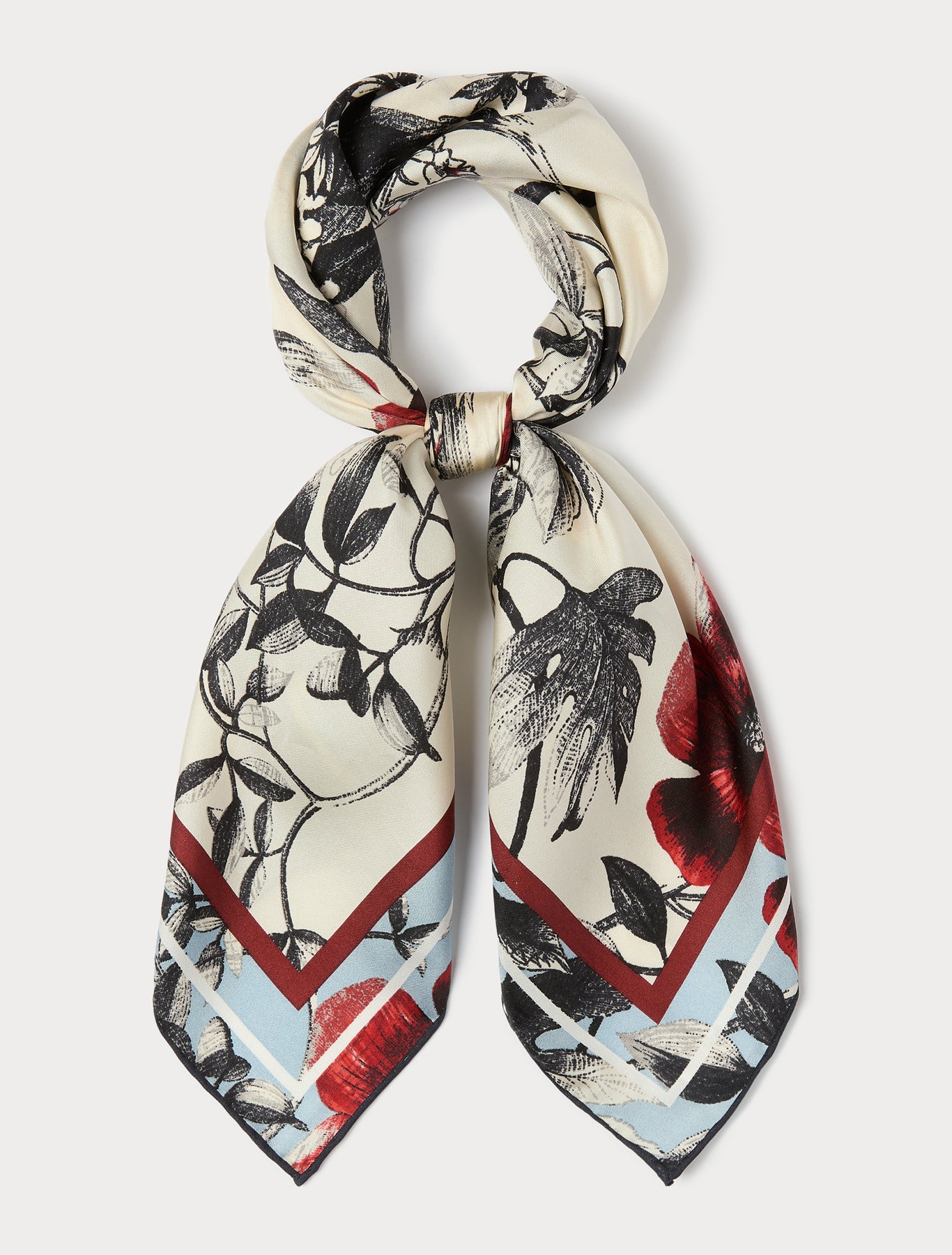 Marina Rinaldi silk twill scarf for woman