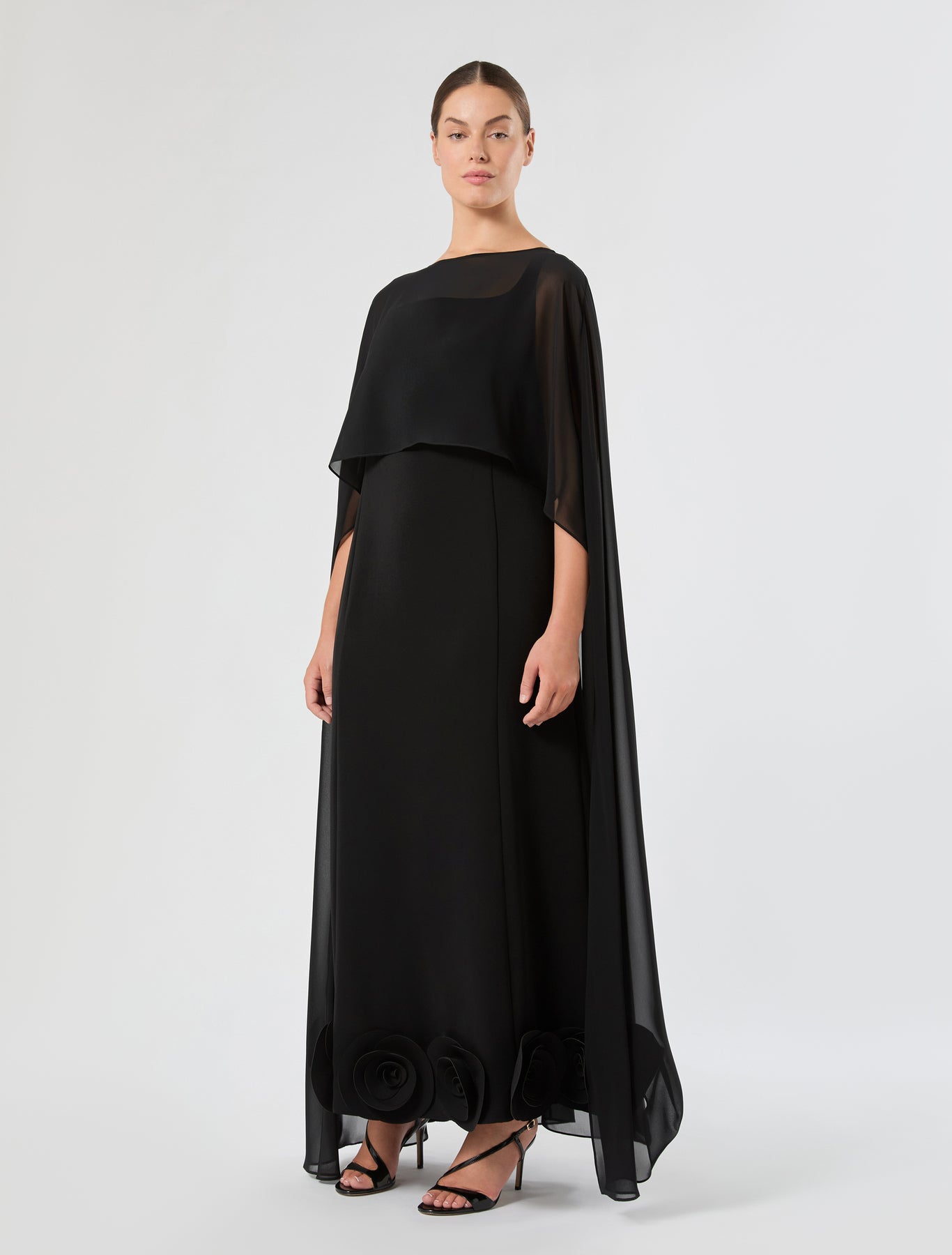 Marina Rinaldi georgette shawl for woman