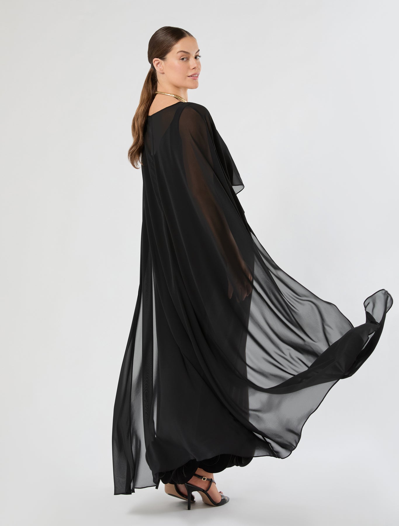 Marina Rinaldi georgette shawl for woman