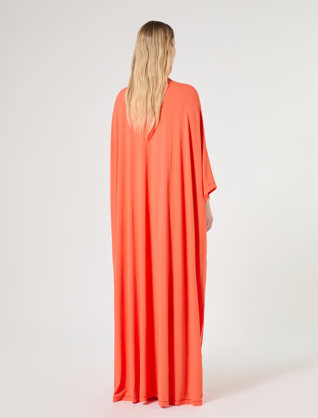 marina rinaldi jersey kaftan dress for woman