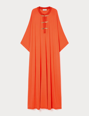 Jersey kaftan dress