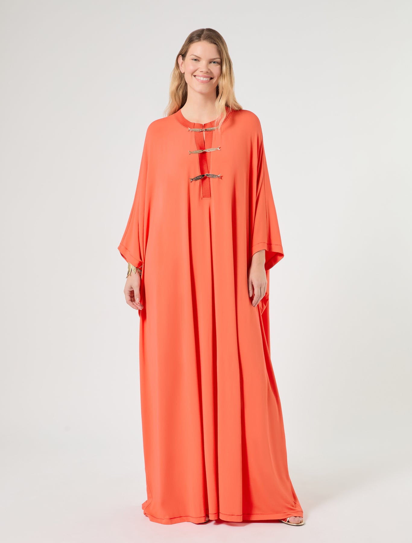 Marina Rinaldi jersey kaftan dress for woman