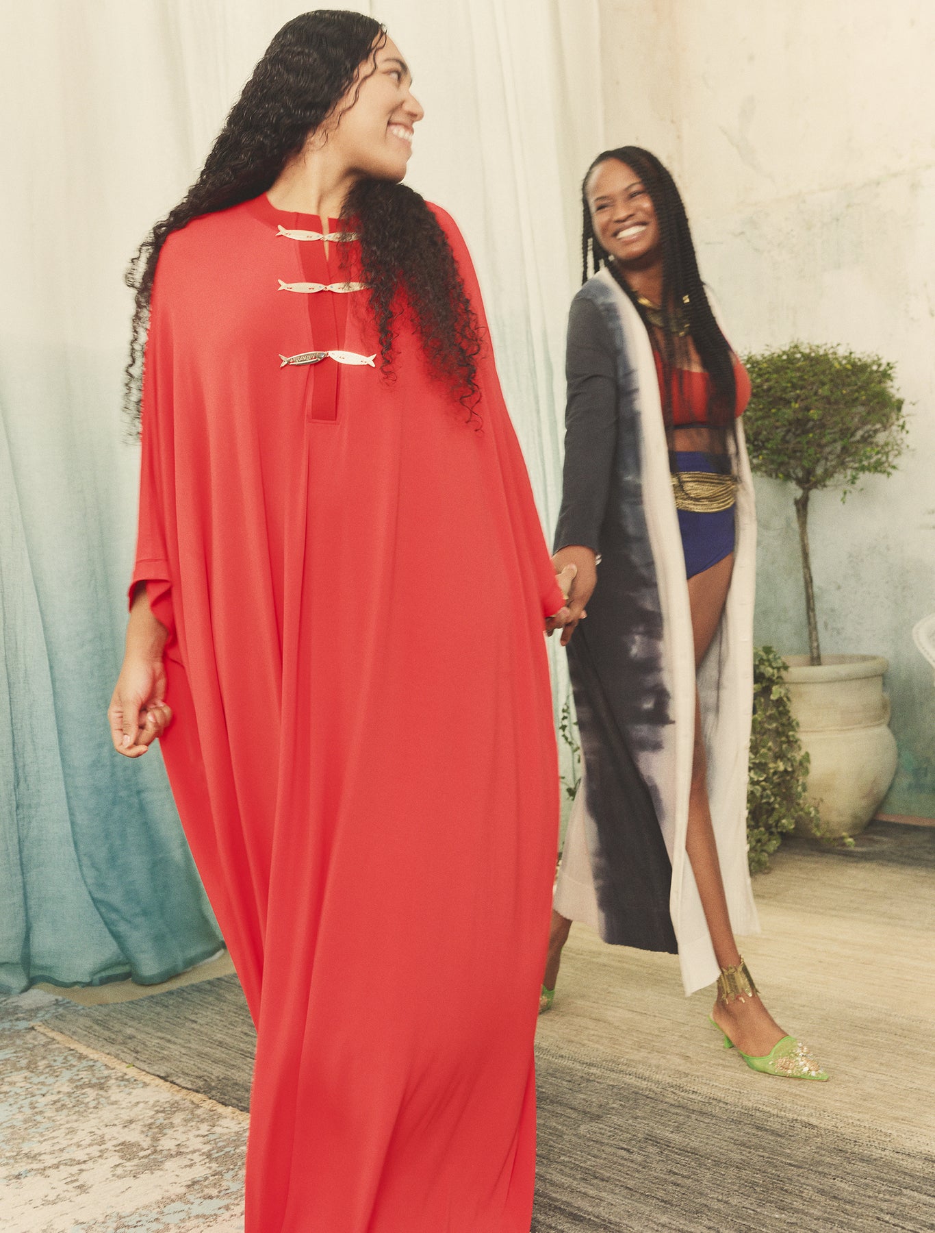 Marina Rinaldi jersey kaftan dress for woman
