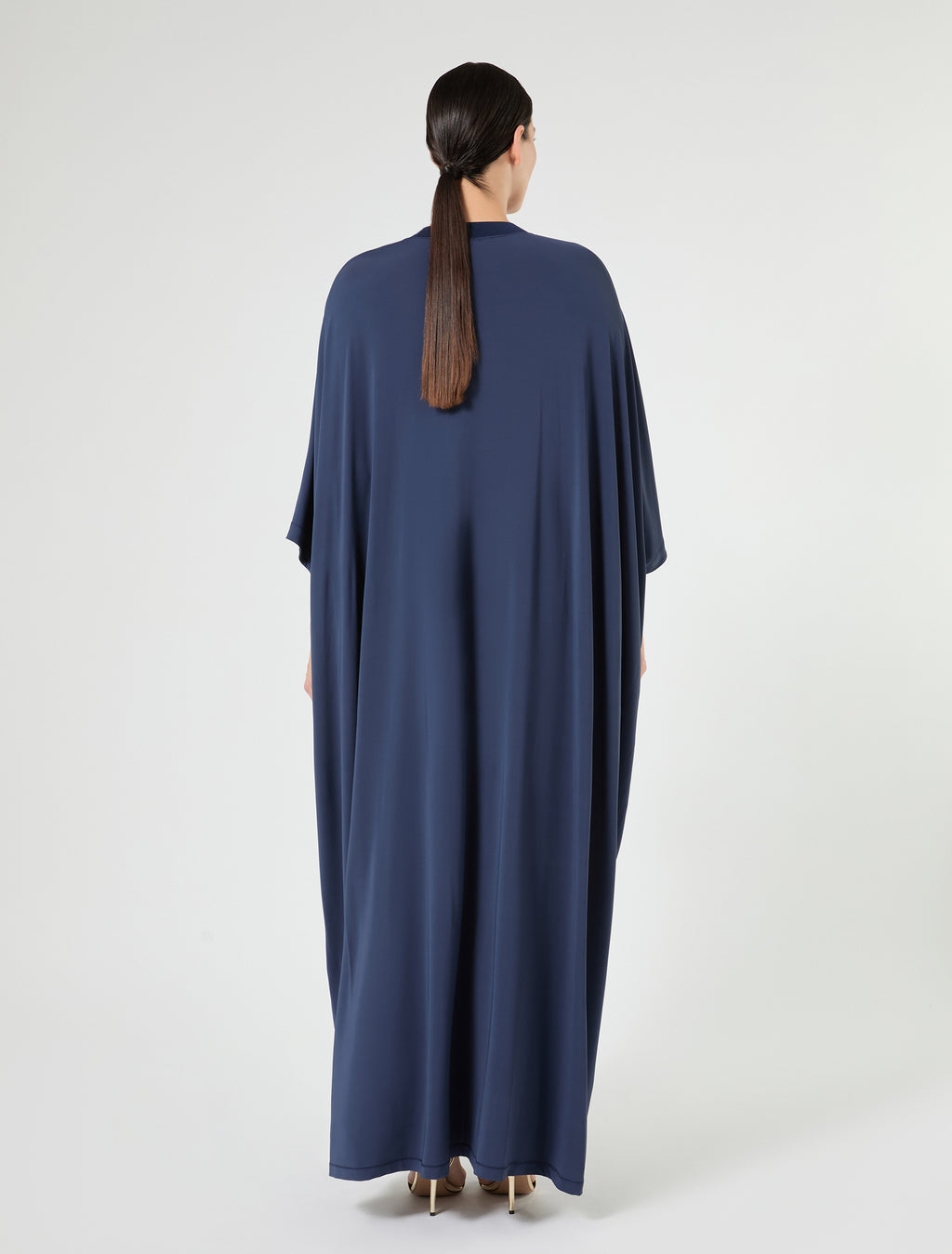 marina rinaldi jersey kaftan dress for woman