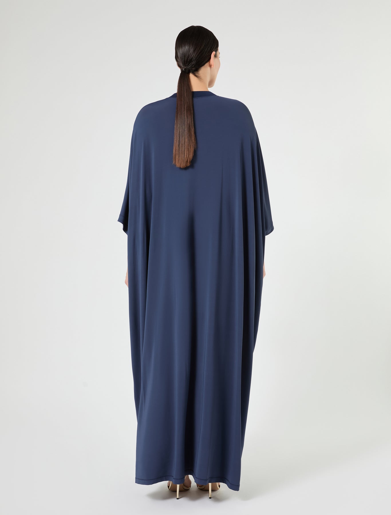 marina rinaldi jersey kaftan dress for woman