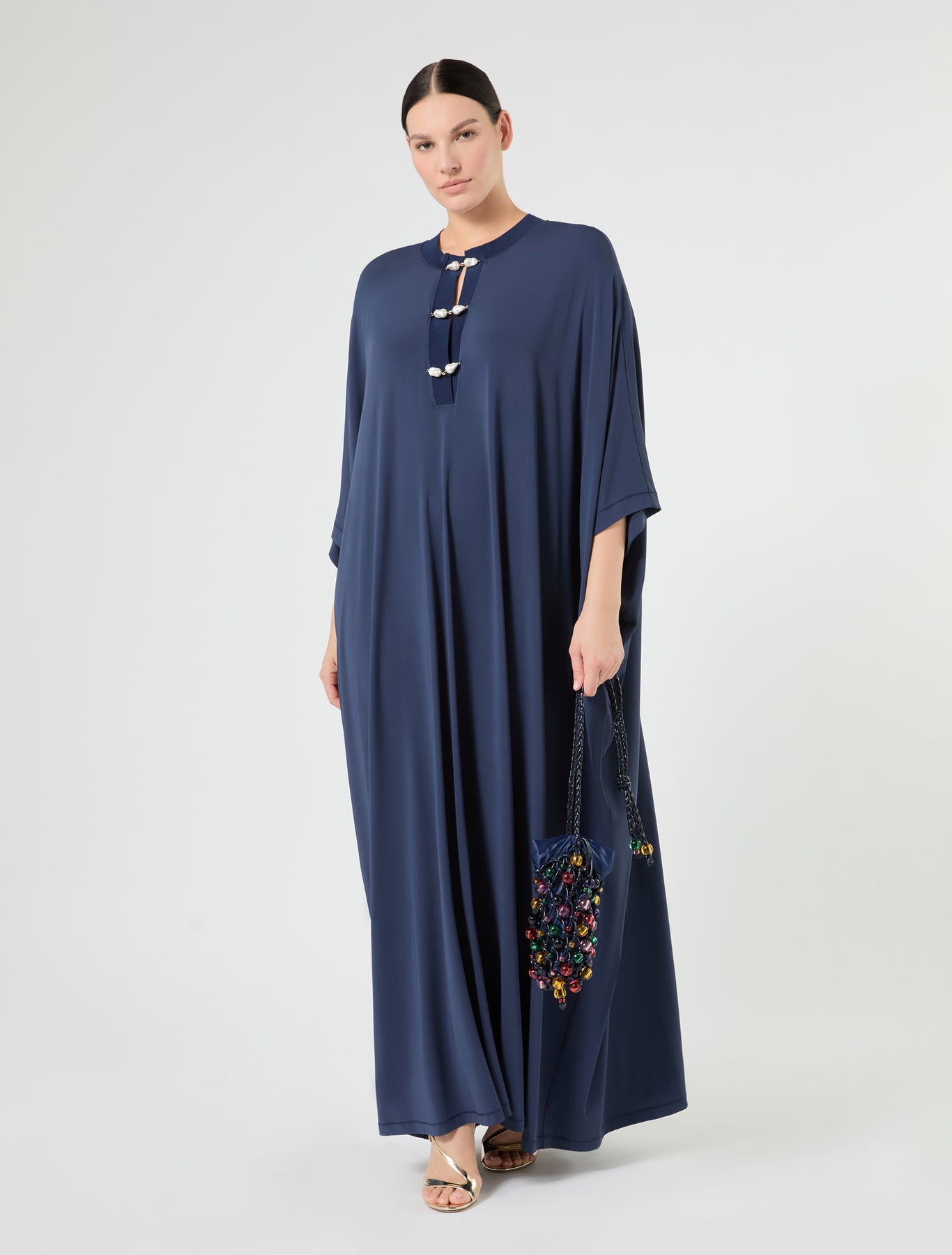 Marina Rinaldi jersey kaftan dress for woman