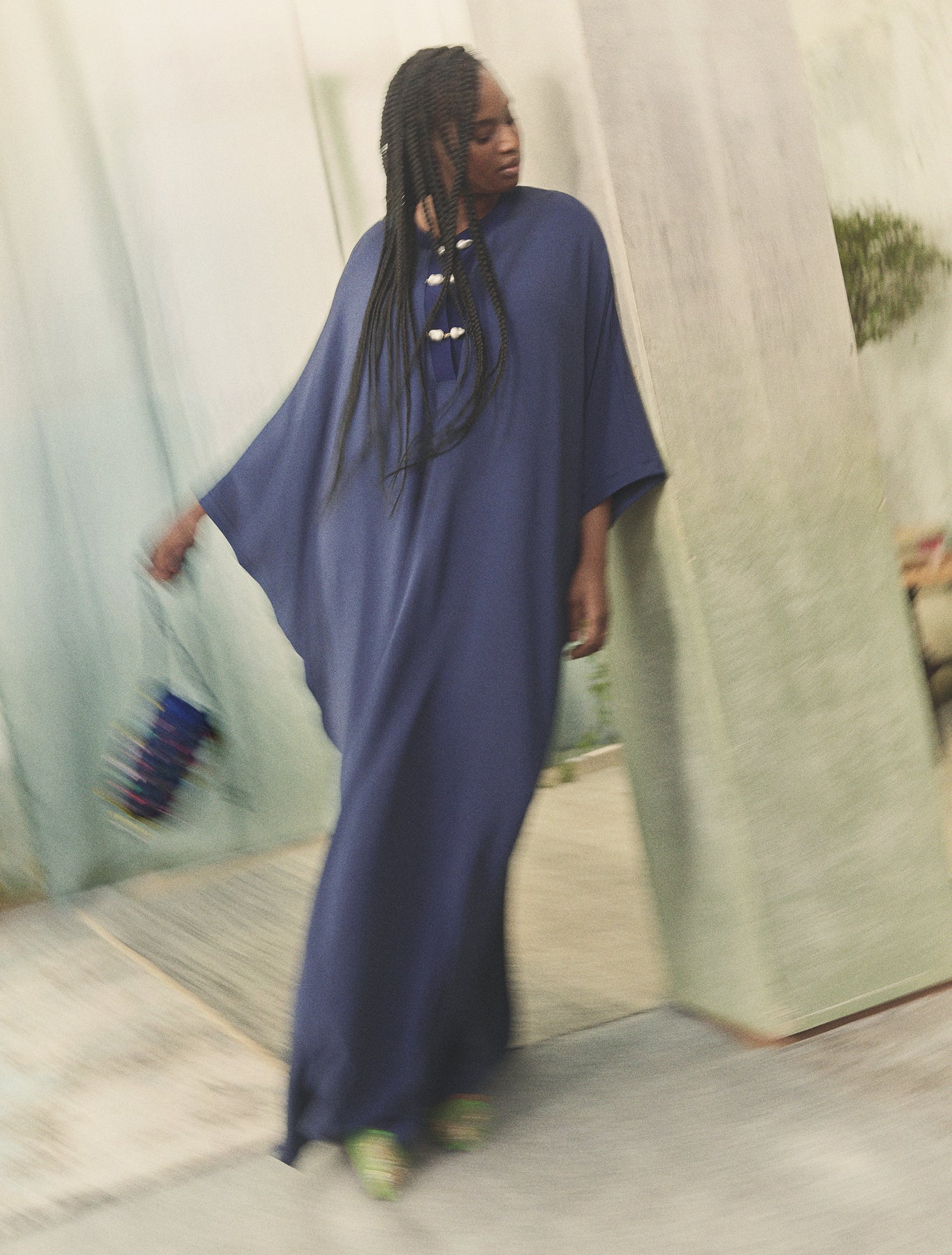 Marina Rinaldi jersey kaftan dress for woman