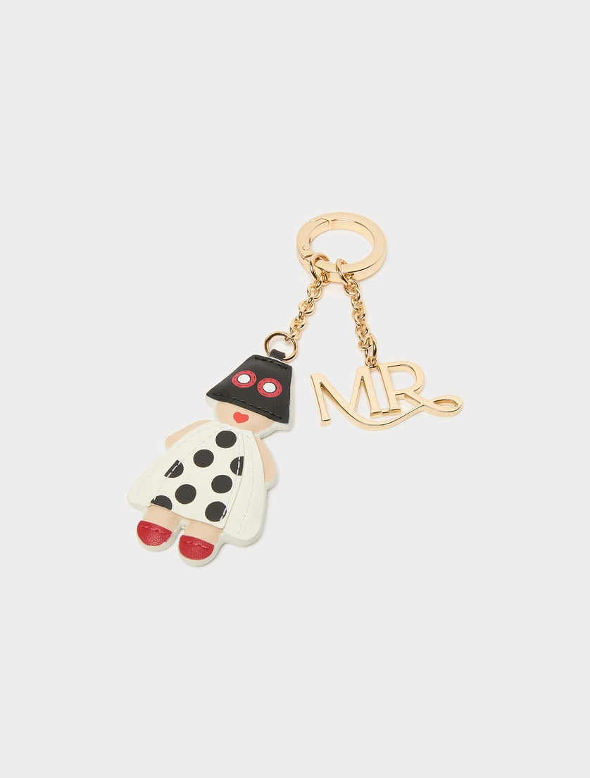 marina rinaldi branded keyring charm for woman