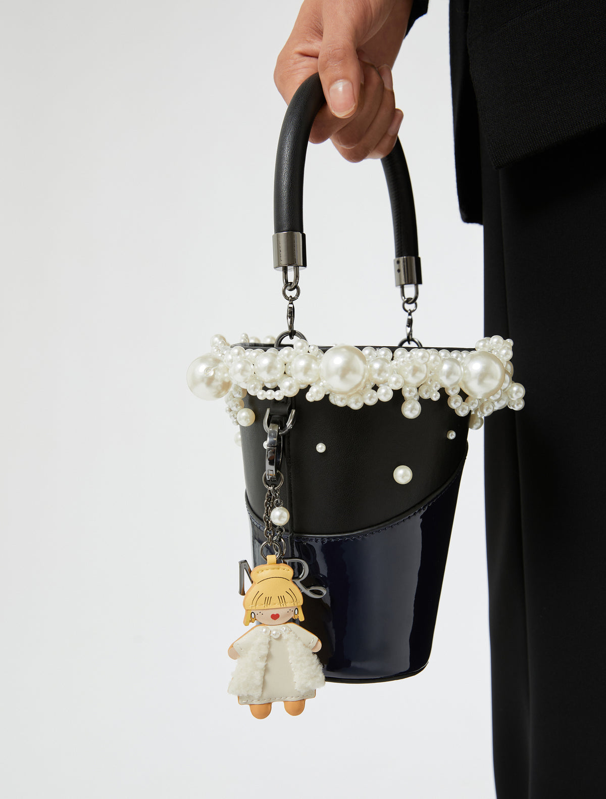 Marina Rinaldi branded keyring charms for women