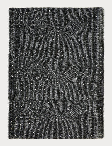 Marina Rinaldi wool blend knit scarf for woman