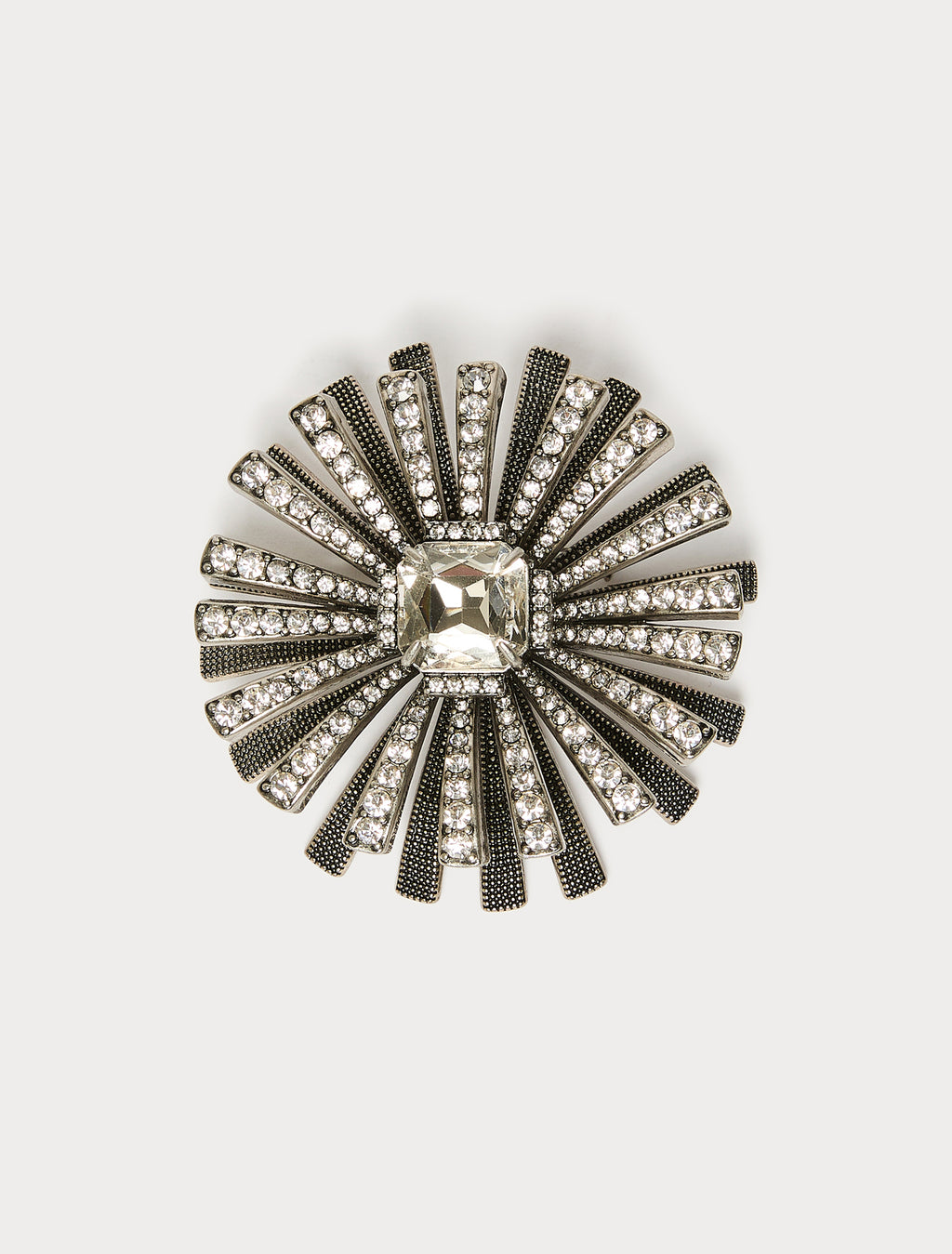 marina rinaldi rhinestone brooch for woman