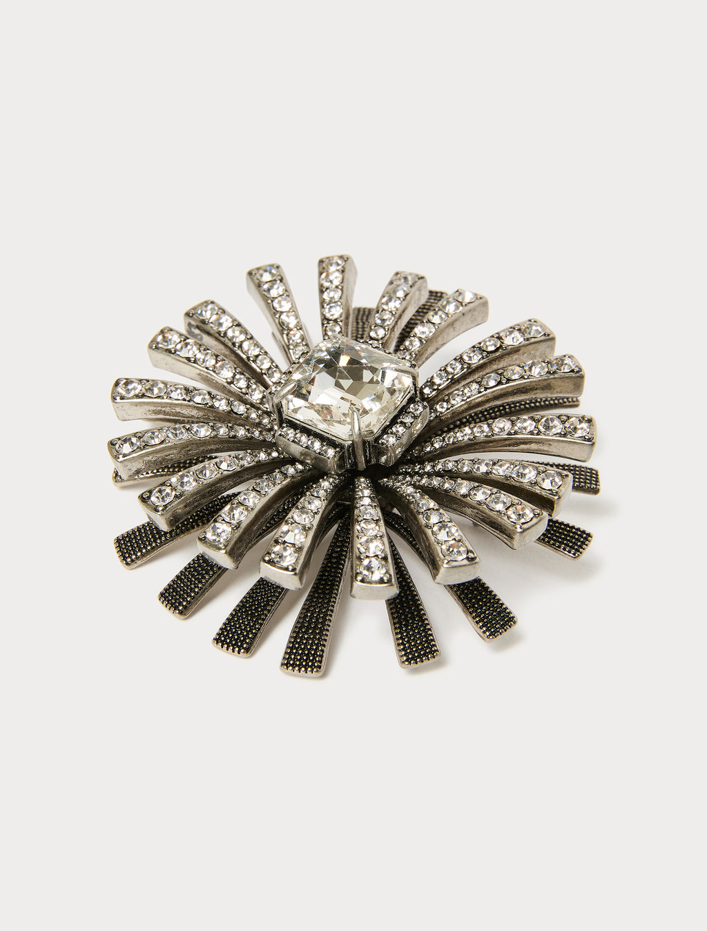 marina rinaldi rhinestone brooch for woman