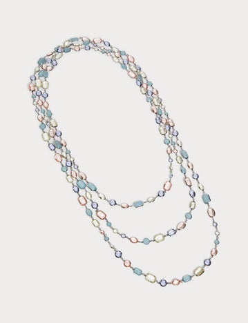 marina rinaldi crystal-adorned necklace for woman