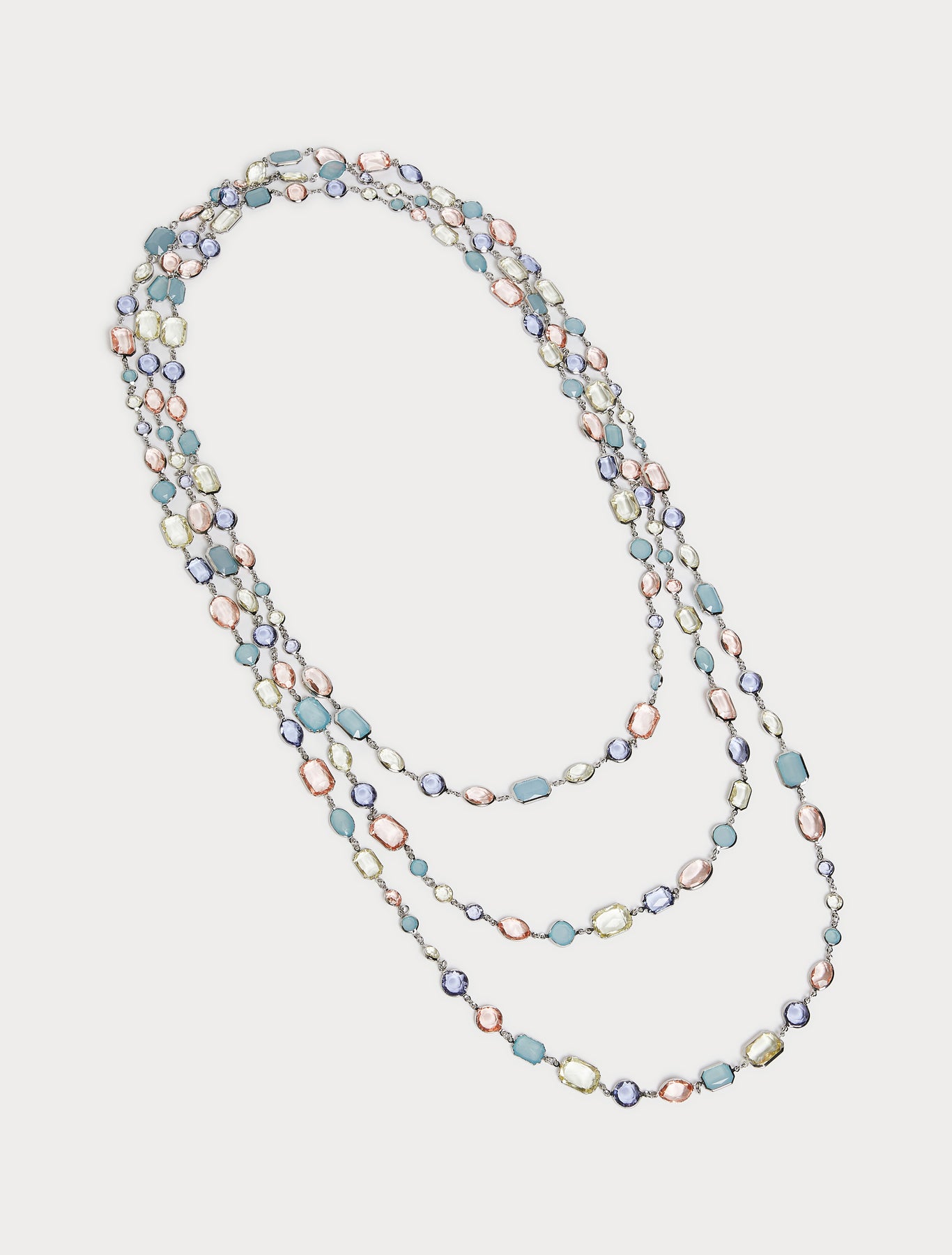 marina rinaldi crystal-adorned necklace for woman