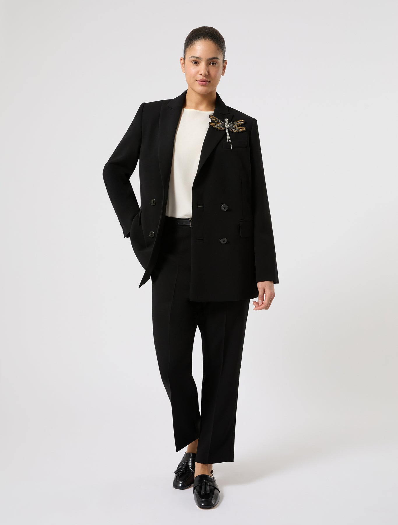 marina rinaldi dragonfly brooch pin for woman