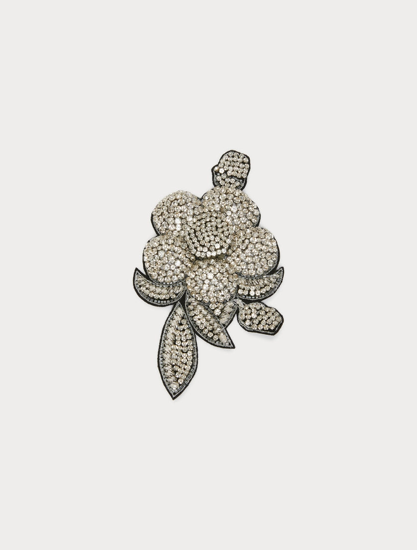 Flower brooch pin