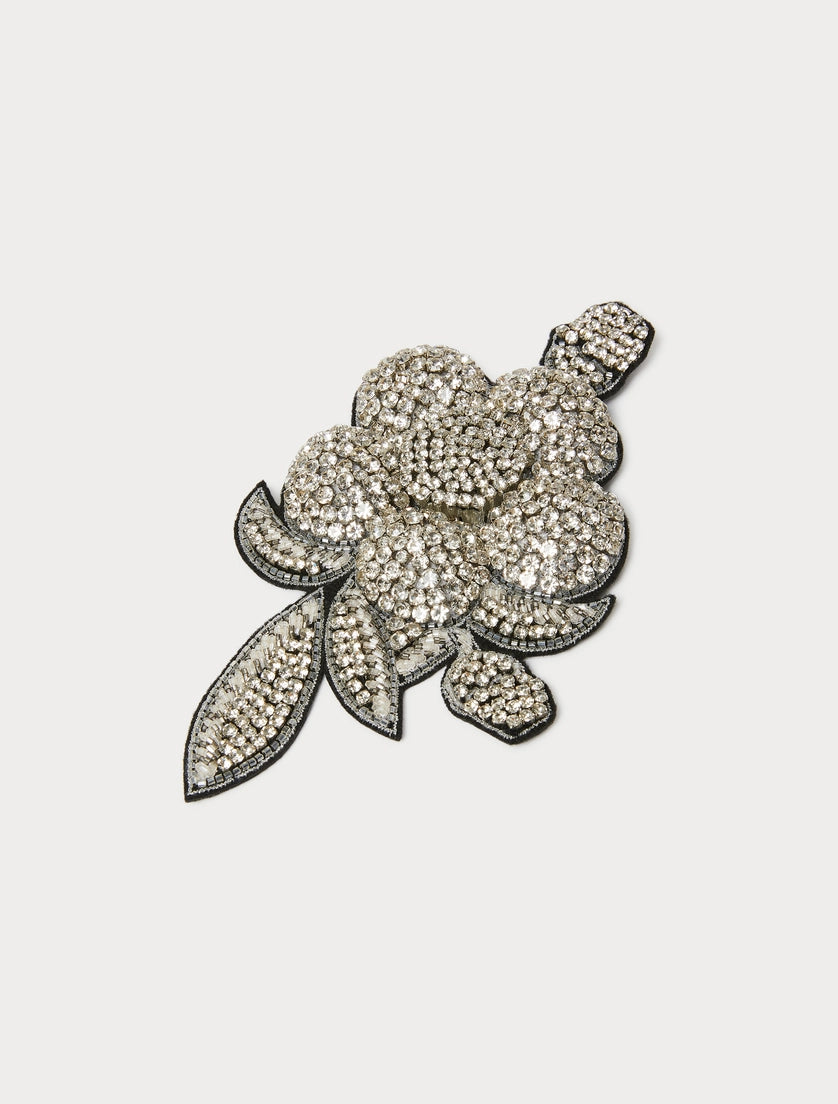 Flower brooch pin