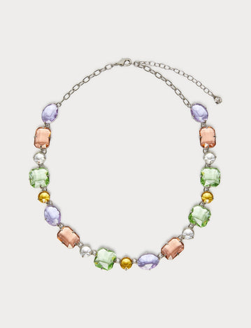 marina rinaldi multicoloured cabochon-adorned necklace for woman