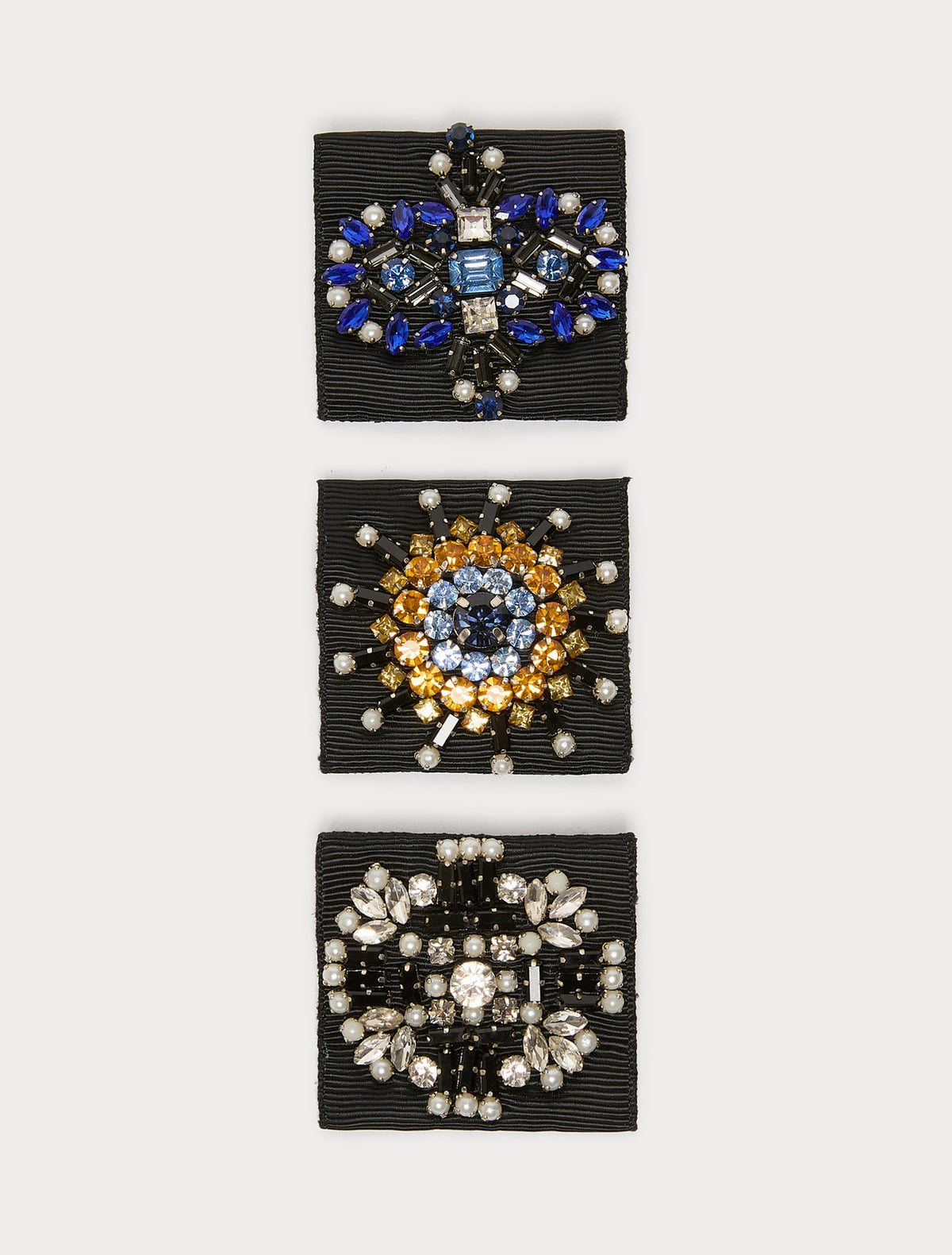 Marina Rinaldi rhinestone brooch set for woman