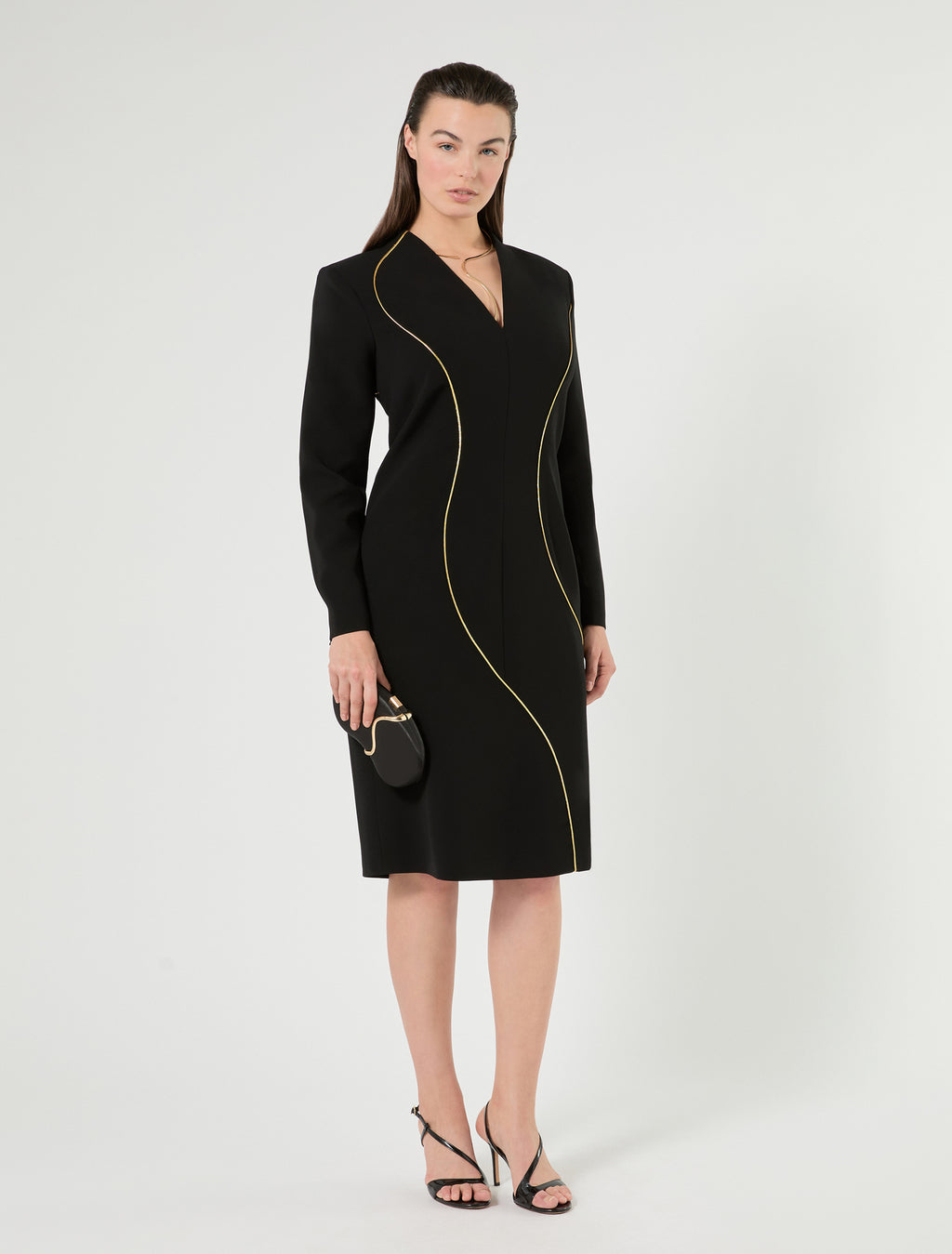 Marina Rinaldi wave necklace and earrings for woman