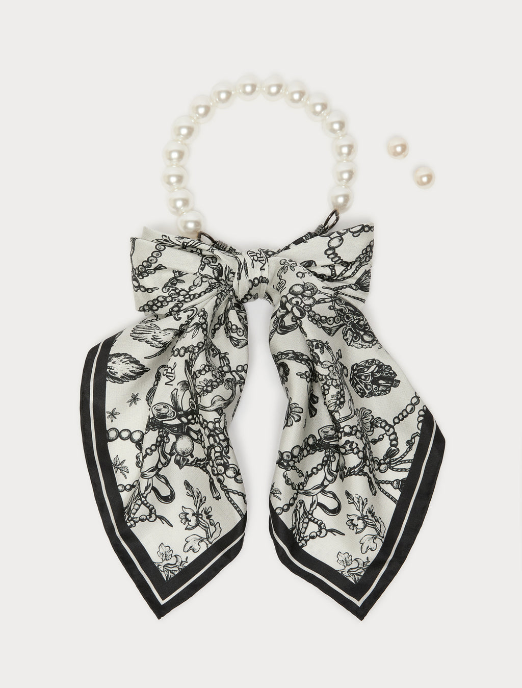 Marina Rinaldi choker, earrings and printed scarf for woman
