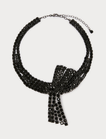Marina Rinaldi rhinestone choker for woman