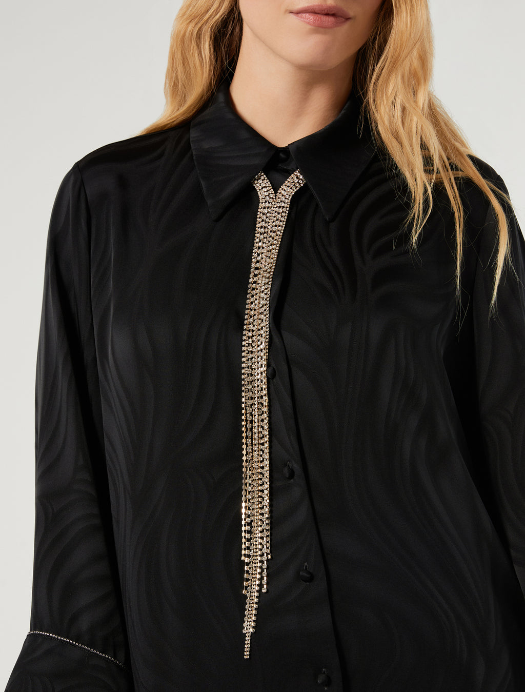 Marina Rinaldi rhinestone necklace for woman